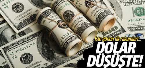 Dolar düşmeye devam ediyor!