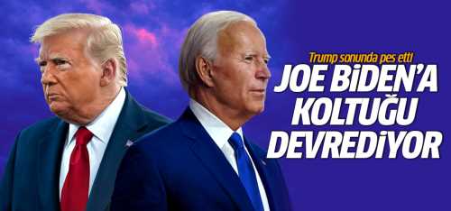 Donald Trump görevi Joe Biden'a devretmeye hazırlanıyor