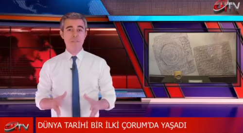 Dünya Tarihi bir ilki Çorum'da yaşadı!