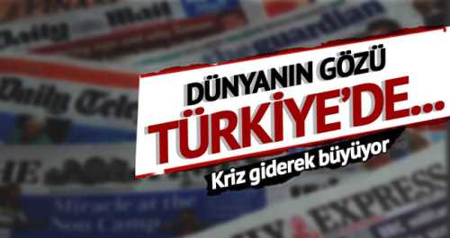 Dünyanın gözü Şimdi Türkiye'de