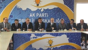 ÇORUM AK PARTİ TEŞKİLATLARI BÜYÜK OYUNU BOZMAYA gidiyor