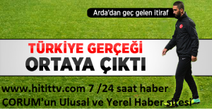 Arda Turan Türkiye Gerçeğini İtiraf Etti