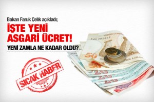 YENİ Asgari Ücrete Yapılacak Zam Belli Oldu