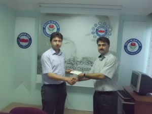 Merhum Salim Altunay’ın oğlu Baki Altunay 