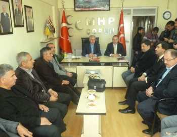 EĞİTİM ÖZGÜRLÜK PLATFORMUNDAN VE HİTİT-SİAD'TAN MHP YE ZİYARET