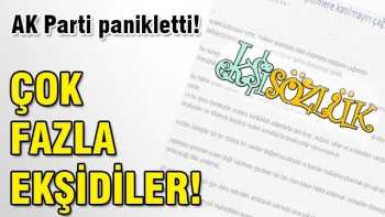 Ekşi Sözlüğünİlginç  Kararı "KAZANAN AK PARTİ OLUYOR VURGUSU"