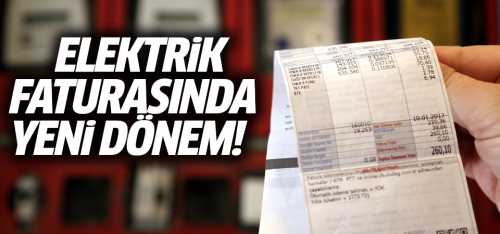 Elektrik faturaları anlaşılır olmalı