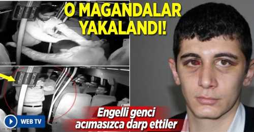 ELİNİZ KIRILSIN İŞİTME ENGELLİ GENCİ DÖVDÜLER!