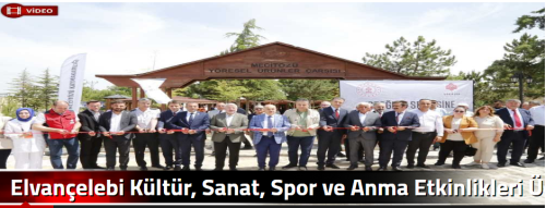 Elvançelebi Kültür, Sanat, Spor ve Anma Etkinlikleri Üç gün Sürecek!