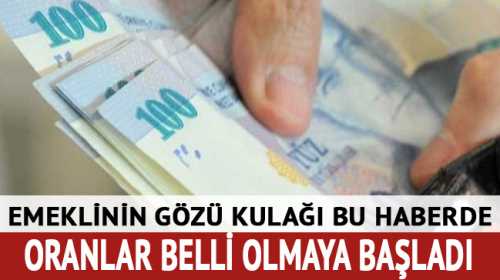 Emekli maaşı, enflasyon oranına göre 1.827 liraya kadar yükselebilir