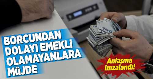 Emekli olamayan Bağ-Kur'luya yeni fırsat