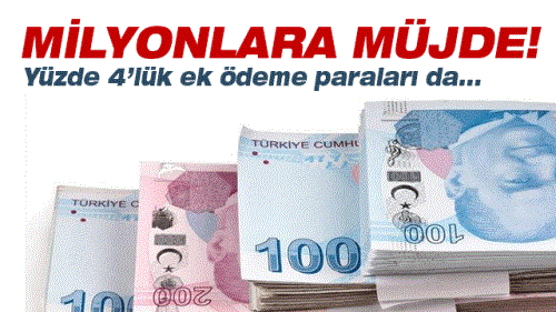 Emekliye ek zam ödemesi! 