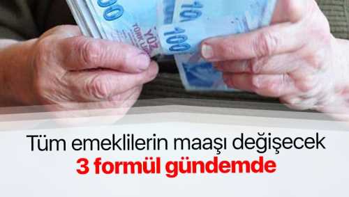 Emekliye Ocakta zamlı maaş