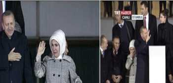 Emine Erdoğan gözyaşlarını Tutamadı