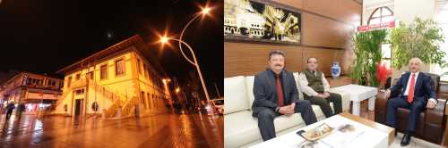 EMNİYET VE JANDARMA'DAN TEBRİK ZİYARETİ