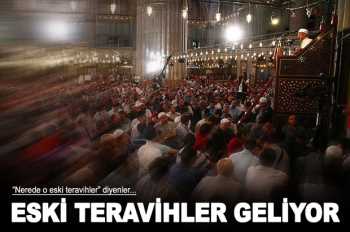 Enderun usulü teravih namazı nasıl kılınır?