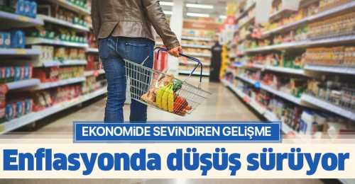 Enflasyon rakamlarında düşüş başladı