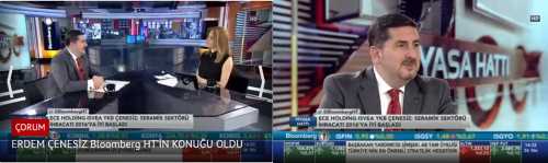 ERDEM ÇENESİZ Bloomberg HT’İN KONUĞU OLDU