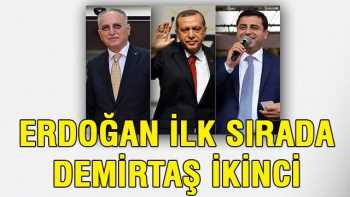 ERDOĞAN 1 NUMARA OLDU