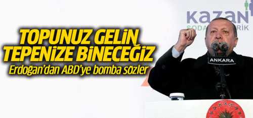 Erdoğan'dan terör konusunda ABD'ye sert sözler!