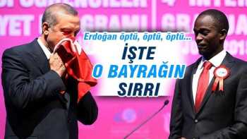 Erdoğan'ı duygulandıran hediye