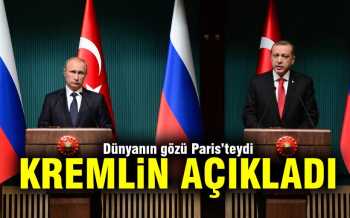 Erdoğan ve Putin Paris'te görüşmeyecek