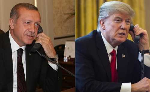 Erdoğan ve Trump telefonda görüştü