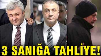 Ergenekon'da sondakika 3 sanığa tahliye