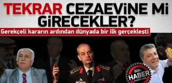 Ergenekon Davası sanıkları tekrar tutuklanacak mı