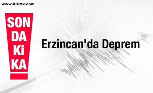 Erzincan'da 4,4 büyüklüğünde deprem oldu