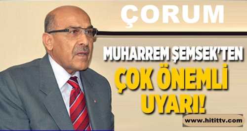 Eski Çorum Milletvekili Muharrem Şemsek'in de bulunduğu kurucular kurulundan  MHP'li heyet kongre talepleri ve mahkeme süreciyle ilgili açıklama yaptı.