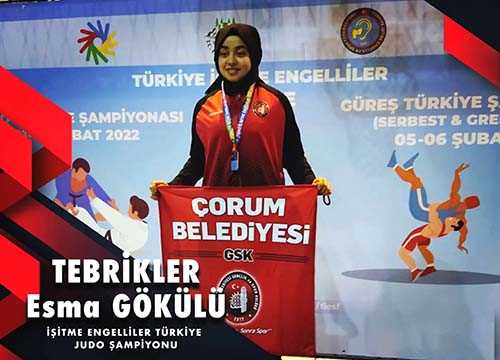 Esma Gökülü Olimpiyat İkincisi oldu