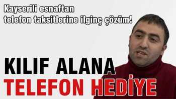 Esnaftan telefon taksitlerine ilginç çözüm!