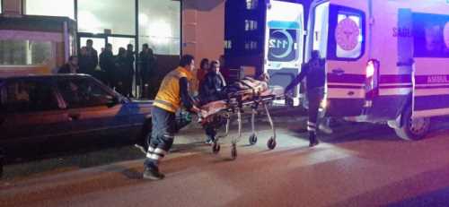 Evinin önünde silahlı saldıraya uğradı