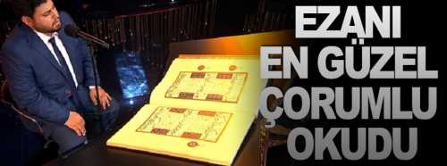 Ezanı en Güzel Sefa hoca okudu