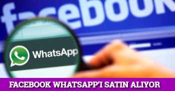 Facebook, WhatsApp'ı satın alıyor