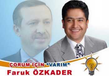FARUK ÖZKADER AK PARTİ'DEN MİLLETVEKİLİ ADAYI