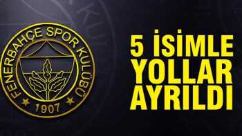 FB 5 isimle yolları ayırdı