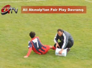 Ali Akınalp’tan Fair Play Davranış