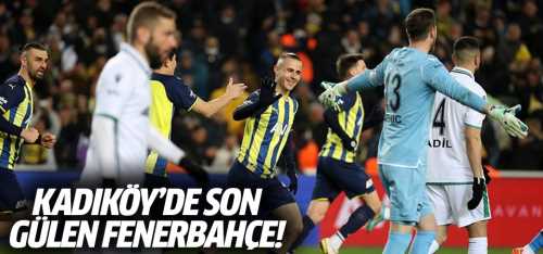 Fenerbahçe 2-1 Konyaspor 