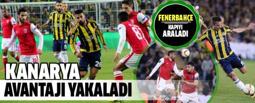 Fenerbahçe,Kadıköy'de tek kale oynadığı maçta Braga'yı Mehmet Topal'la yıktı, tur için büyük avantaj sağladı.