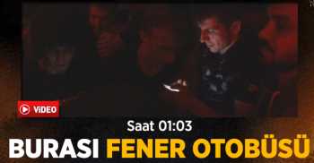  Fenerbahçe kafilesi, kurşun geçirmez polis otobüsüyle havaalanına gitti