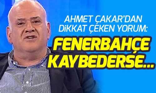 Fenerbahçe kaybederse Süper Lig'de işi biter