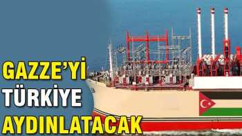 Filistin’e yüzen elektrik’ desteği