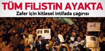 Filistin Gazze için ayaklandı