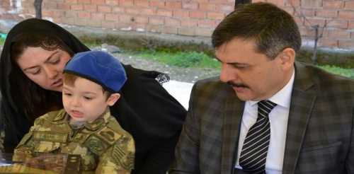 Fırat Kalkanı Şehit Astsubay İçin Mevlit Okutuldu