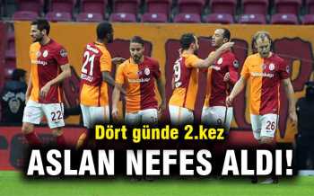 Galatasaray, Akhisar'ı 3-2 yendi