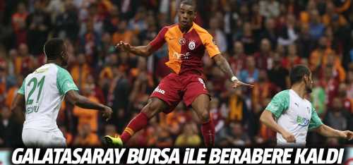 Galatasaray 1-1 Bursaspor