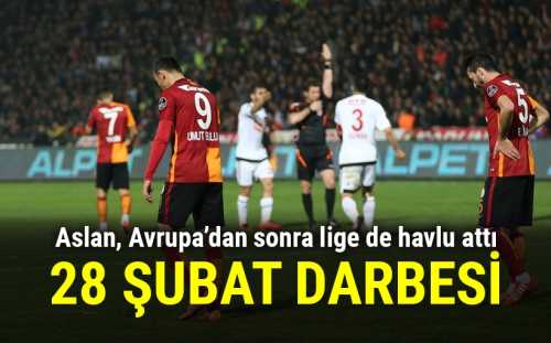 Galatasaray'a 28 Şubat darbesi!