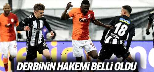 Galatasaray-Beşiktaş derbisini Cüneyt Çakır yönetecek